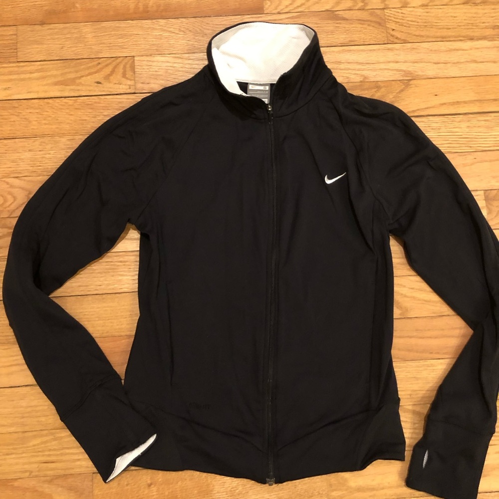NIKE DRY fit zipped Black S